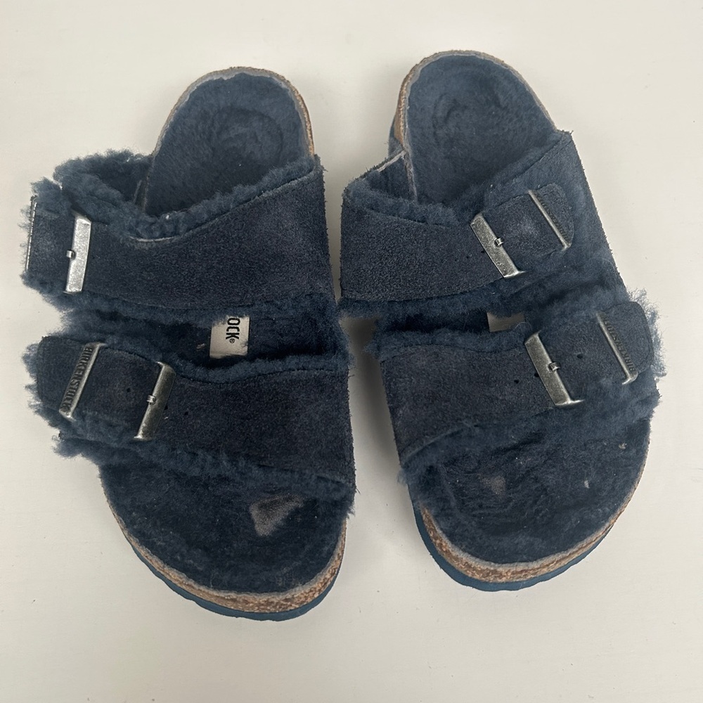 Birkenstock Arizona Shearling Sandals size 36 L5
